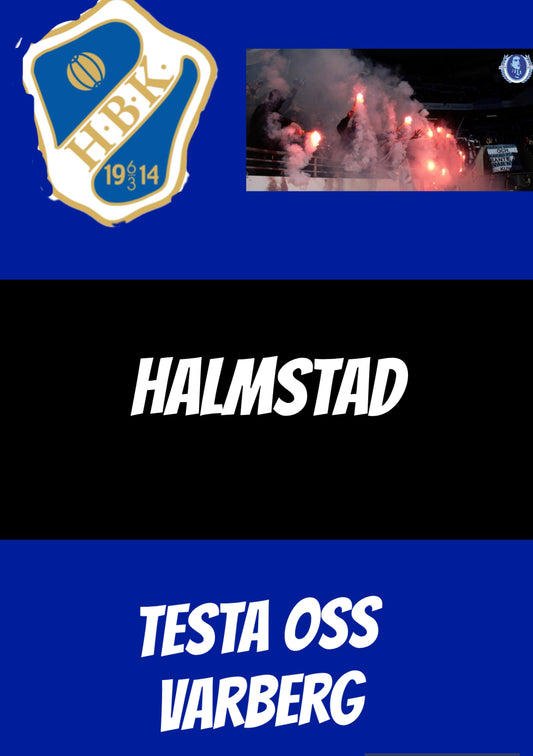 halmstad klistermärke